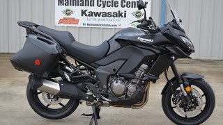 $12,799:  2015 Kawasaki Versys 1000 LT Overview and Review