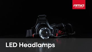 Čelovka LED T6 3600mAh (BATT) AMIO