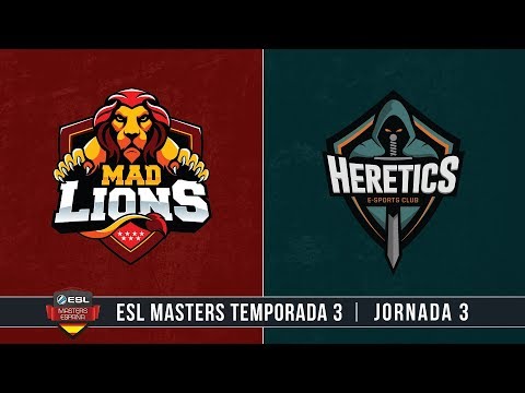 CS:GO - MAD Lions E.C vs. Team Heretics [Mirage] ESL Masters CS:GO T3 - Jornada #3