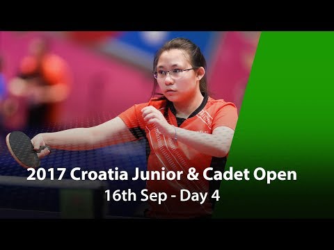 2017 ITTF Croatia Junior & Cadet Open - Day 4