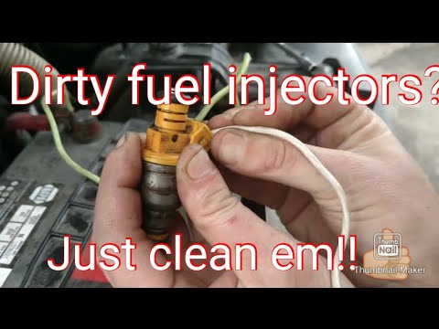 Dirty fuel injectors?   Dont buy new ones- do this instead!