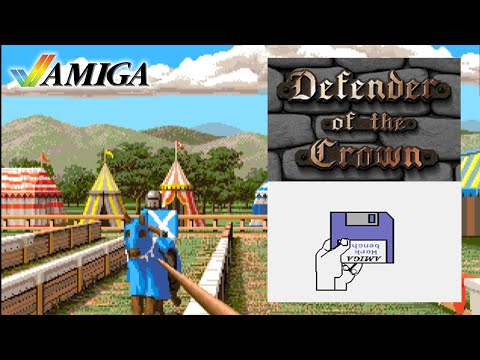 Defender of the Crown | Amiga 500 | Jousting Lord Run!