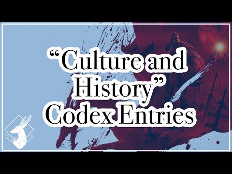 {Codex Collection- DAO} All 'Culture and History' Entries