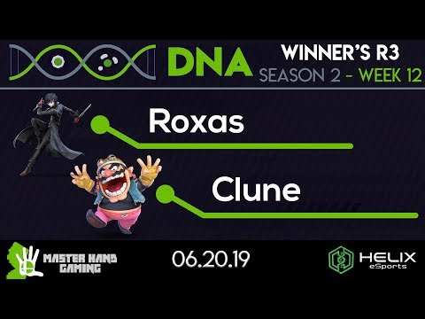 DNA 2.12 - Roxas (Joker) Vs. Clune (Yoshi, Wario) - Winner's R3