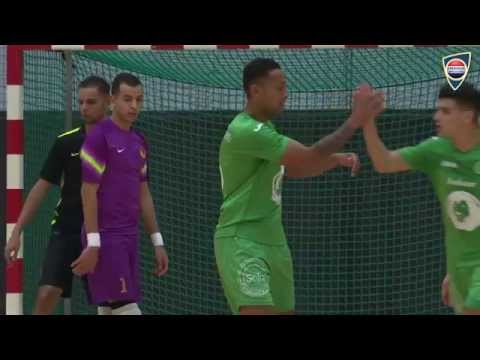 Zaalvoetbal samenvatting 't Knooppunt - Groene Ster 3 oktober 2015