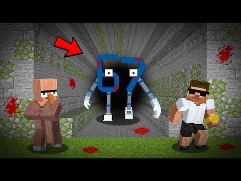 We Found the Scary 67 Brainrot Tunnel in Minecraft..