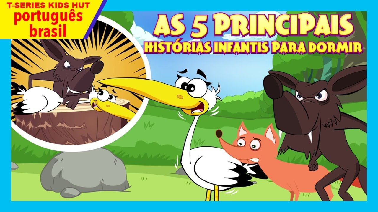 5 principais histórias infantis para dormir | Histórias infantis |Histórias para crianças | Kids hut