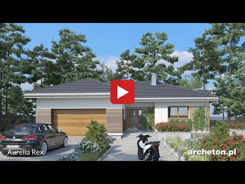 Projekt domu Aurelia Rex - archeton.pl