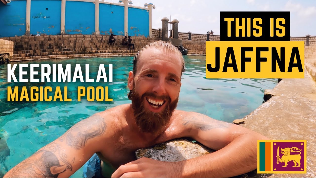 An explorer embarks on a visit to Keerimalai Hot Springs.