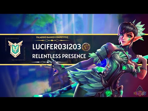 Lucifer031203 (Master) 32 Kills Relentless Presence Paladins Ranked Competitive