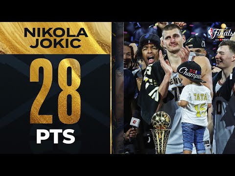Nikola Jokic's 28-PT DOUBLE-DOUBLE Leads Nuggets To Their 1st NBA Championship!
