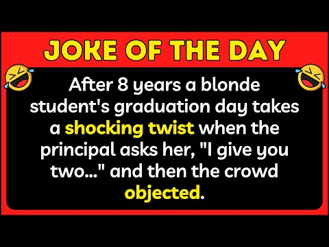 🤣 BEST JOKE OF THE DAY! 👉 Funny Blonde Jokes - Dumb blonde shocks people... | #humor | Daily Jokes
