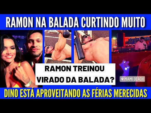 RAMON CURTINDO A BALADA E TREINA SACADO EM MIAMI