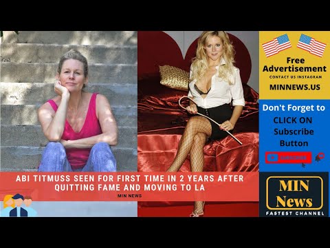 Abi Titmuss seen for first time in 2 years after quitting fame and moving to LA