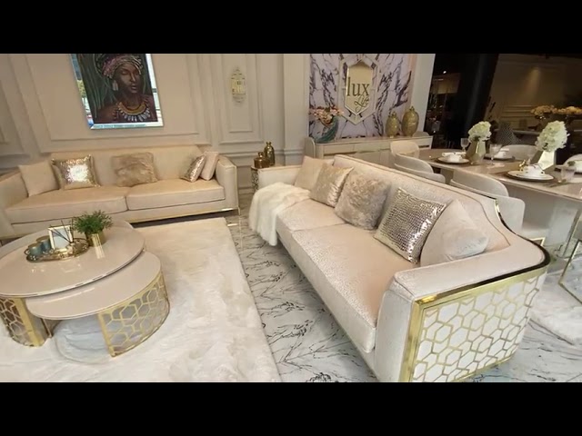 كنب ثلاث مقاعد من فيندي - غرف معيشة