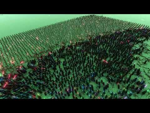 15000 Battle Droids Vs. 5000 Jedi Ultimate Epic Battle Simulator