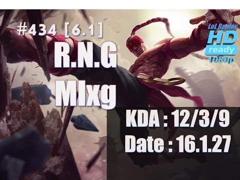 16.1.27 LPL R.N.G Mlxg Jungle Leesin(vs Elise) Kr High Elo Solo Q[1080p]#434