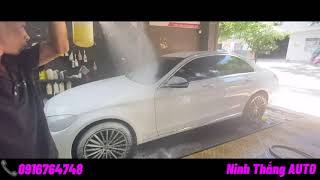 Chăm sóc làm đẹp nội ngoại thất cho em Mercedes Exclusive