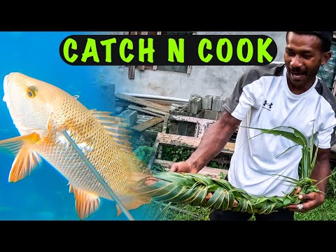 Mangrove Jack Traditionally Cooked in FIJI (Part 1)