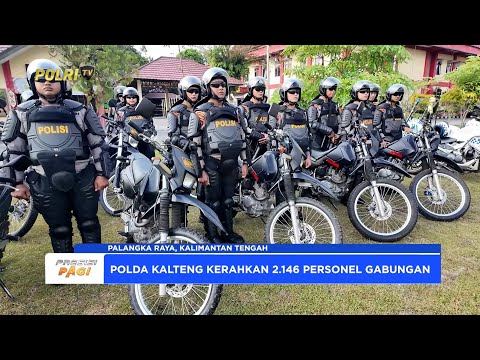 POLDA KALTENG KERAHKAN 2.146 PERSONEL AMANKAN MAYDAY 2025