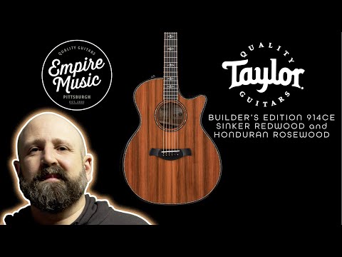 Taylor Builder's Edition 914ce // Sinker Redwood and Honduran Rosewood
