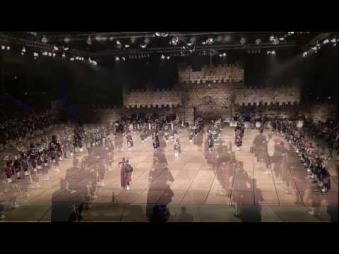 Massed pipes and drums live @ Rittal Arena Wetzlar