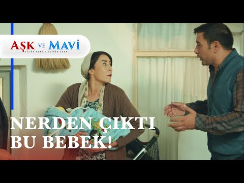 Hasibe ve Cemal bebeği tam teslim edecekken fena yakalandı!... - Aşk ve Mavi 42. Bölüm
