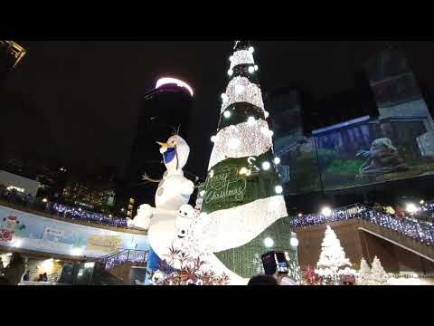 [Terra de Natal no distrito de Banqiao, nova cidade de Taipei] Cada vez que vinha ao distrito de Banqiao durante o Natal, gostava da atmosfera natalina. Termina em 2 de janeiro. O desempenho na neve foi muito bom. #iluminação
