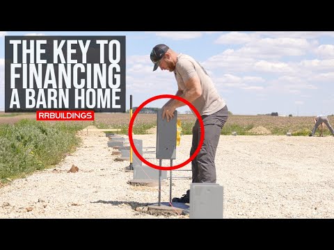 The Key to Financing a Barn Home: The Foundation Bracket