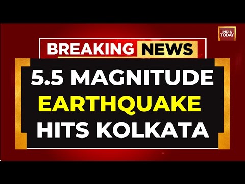 5.5 Magnitude Earthquake Hits Kolkata | Epicentre in Taki, Bangladesh | Tremors Felt Across City