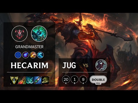 Hecarim Jungle vs Kayn - EUW Grandmaster Patch 10.22