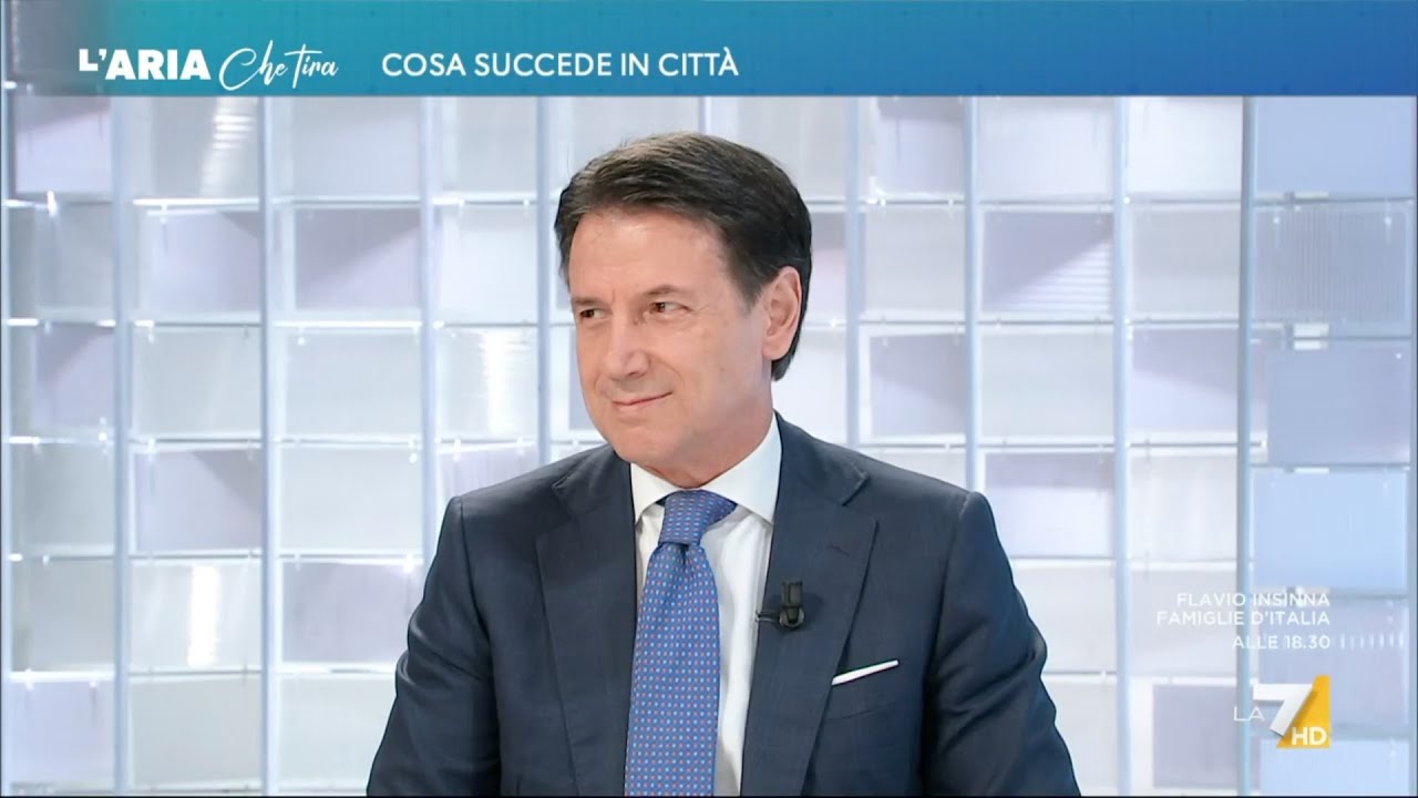 Giuseppe Conte intervistato a "L'aria che tira" | 20/05/2025