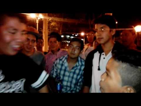 MR.GLOBB vs CALLE - PARQUE KENNEDY - TEMÁTICA ZOMBI