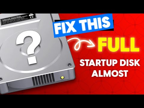 Free Up Space on macOS ✅ Fix Startup Disk Almost Full Error