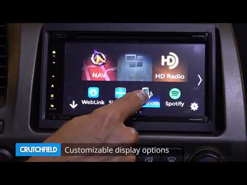 Kenwood Excelon DNX695S Display and Controls Demo | Crutchfield Video