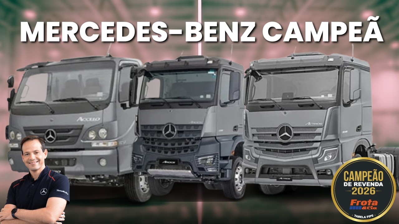 Mercedes-Benz agrega mais três certificações de Campeão de revenda a sua coleção