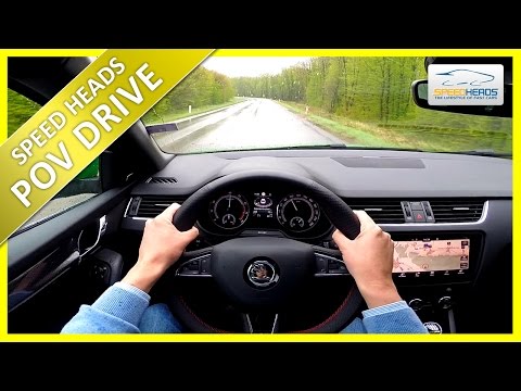 POV Drive - Skoda Octavia RS Facelift 2017 (230 PS) - Onboard Test Drive (pure sound)