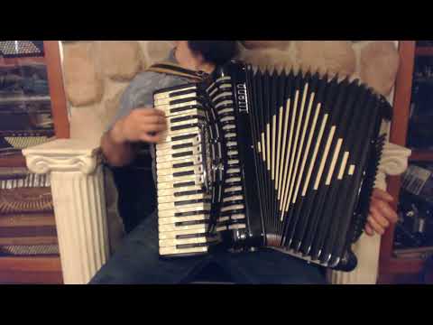 5516 - Black Titano Piano Accordion LMM 41 120 $1199