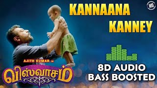 Download lagu Kannaana Kanney ❤️ 8D Song 🎧 | Viswasam | Ajith Kumar | Nayanthara | D. Imman | Siva mp3