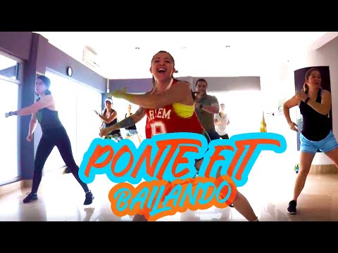PONTE FIT BAILANDO en CASA - 1 hora Cardio Dance #32- Non stop Zumba Class - Natalia Vanq