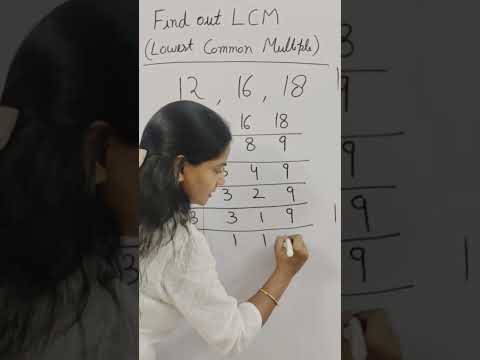 How to calculate LCM - Factors