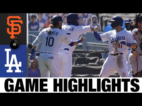 AJ Pollock, Mookie Betts homer in 6-2 win | Giants-Dodgers Game Highlights 8/9/20