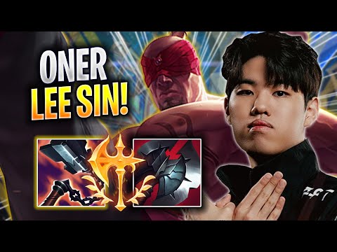 ONER DOMINATING WITH LEE SIN! - T1 Oner Plays Lee Sin JUNGLE vs Viego! | Season 2023