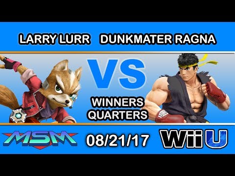 MSM 110 - MSF | Larry Lurr (Fox) Vs. DA | Dunkmaster Ragna (Ryu) Winners Quarters