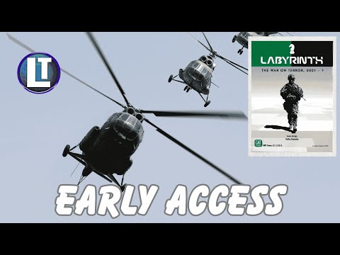 Labyrinth The War on Terror GAMEPLAY / GMT Games / DIGITAL Walkthrough of EARLY ACCESS - YouTube