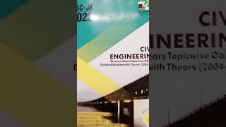 Best book for ssc je, IES master previous year,civil engineer