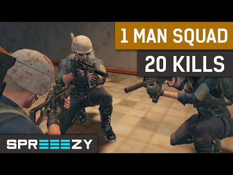 PUBG 1 MAN SQUAD 20 KILL BOMB!