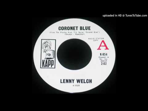 Lenny Welch - Coronet Blue - 1967 TV Spy Theme