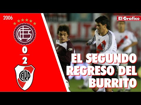 TORNEO APERTURA 2006: LANÚS 0 RIVER 2