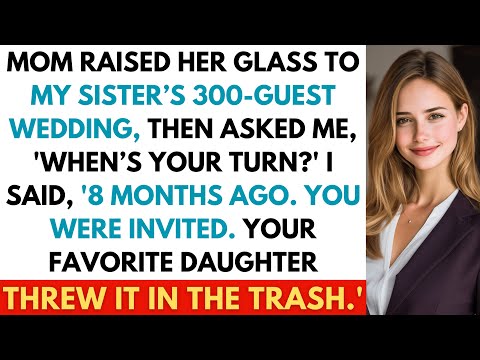 Mom Said “Your Sister’s Wedding Will Be Perfect. When’s Your Turn?” I Replied “It Already Happened.”